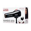 imageKISS HandleLess 1875W Ceramic Tourmaline Hair Dryer Effortless Styling Precision Blow Dryer Cool Touch Nozzle TripleLayer Heat Insulation Heat Resistant Cap 3 Styling Attachments Up to 450F4 Piece Set