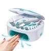 imageKISS Professional Electric Nail DrillElectric Nail File ampamp Nail Dryer System Includes 12 attachments cuticle pusher AC adapter storage caseWhite