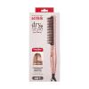 imageKISS Dry and Style Heat Brush Wet to Dry Detangling and Volumizing Hot Comb Tourmaline Ceramic Bristles 2 Temperature Settings Ultra Lightweight Handle 360 Swivel Power Cord