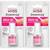 imageKISS PowerFlex BrushOn Nail Glue for Press On Nails Ultra Hold Flex Formula Nail Adhesive Includes One Bottle 5g 017 oz with TwistOff Cap ampamp Brush ApplicatorClear