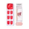 imageKISS imPRESS Color PressOn Manicure Gel Nail Kit PureFit Technology Short Length Taupe Prize PolishFree Solid Color Mani Includes Prep Pad Mini File Cuticle Stick and 30 Fake Nails34 Piece Set
