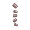 imageKISS imPRESS Color PressOn Manicure Gel Nail Kit PureFit Technology Short Length Taupe Prize PolishFree Solid Color Mani Includes Prep Pad Mini File Cuticle Stick and 30 Fake Nails1 Count Pack of 1