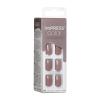 imageKISS imPRESS Color PressOn Manicure Gel Nail Kit PureFit Technology Short Length Taupe Prize PolishFree Solid Color Mani Includes Prep Pad Mini File Cuticle Stick and 30 Fake Nails1 Count Pack of 2