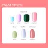 imageKISS imPRESS Color PressOn Manicure Gel Nail Kit PureFit Technology Short Length Taupe Prize PolishFree Solid Color Mani Includes Prep Pad Mini File Cuticle Stick and 30 Fake Nails1 Count Pack of 2
