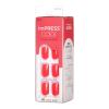 imageKISS imPRESS Color PressOn Manicure Gel Nail Kit PureFit Technology Short Length Taupe Prize PolishFree Solid Color Mani Includes Prep Pad Mini File Cuticle Stick and 30 Fake Nails34 Piece Set