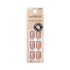 imageKISS imPRESS Color PressOn Manicure Gel Nail Kit PureFit Technology Short Length Taupe Prize PolishFree Solid Color Mani Includes Prep Pad Mini File Cuticle Stick and 30 Fake Nails34 Piece Set