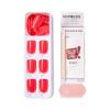 imageKISS imPRESS Color PressOn Manicure Gel Nail Kit PureFit Technology Short Length Taupe Prize PolishFree Solid Color Mani Includes Prep Pad Mini File Cuticle Stick and 30 Fake Nails34 Piece Set