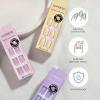 imageKISS imPRESS Color PressOn Manicure Gel Nail Kit PureFit Technology Short Length Taupe Prize PolishFree Solid Color Mani Includes Prep Pad Mini File Cuticle Stick and 30 Fake Nails1 Count Pack of 1