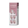 imageKISS imPRESS No Glue Mani Press On Nails Color Champagne Pink Pink Short Size Squoval Shape Includes 30 Nails Prep Pad Instructions Sheet 1 Manicure Stick 1 Mini File