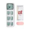 imageKISS imPRESS No Glue Mani Press On Nails Color Never Too Navy Blue Short Size Squoval Shape Includes 30 Nails Prep Pad Instructions Sheet 1 Manicure Stick 1 Mini FileSolid