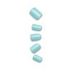 imageKISS imPRESS No Glue Mani Press On Nails Color Never Too Navy Blue Short Size Squoval Shape Includes 30 Nails Prep Pad Instructions Sheet 1 Manicure Stick 1 Mini FileMint to Be