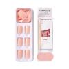 imageKISS imPRESS No Glue Mani Press On Nails Color Sandbox Pink Short Size Squoval Shape Includes 30 Nails Prep Pad Instructions Sheet 1 Manicure Stick 1 Mini File1 Count Pack of 1