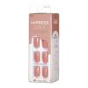 imageKISS imPRESS No Glue Mani Press On Nails Color Sandbox Pink Short Size Squoval Shape Includes 30 Nails Prep Pad Instructions Sheet 1 Manicure Stick 1 Mini File33 Piece Set