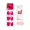 imageKISS imPRESS No Glue Mani Press On Nails Color Sandbox Pink Short Size Squoval Shape Includes 30 Nails Prep Pad Instructions Sheet 1 Manicure Stick 1 Mini FileOrchid