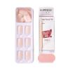 imageKISS imPRESS No Glue Mani Press On Nails Color Sandbox Pink Short Size Squoval Shape Includes 30 Nails Prep Pad Instructions Sheet 1 Manicure Stick 1 Mini FileShort