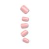 imageKISS imPRESS No Glue Mani Press On Nails Color Sandbox Pink Short Size Squoval Shape Includes 30 Nails Prep Pad Instructions Sheet 1 Manicure Stick 1 Mini FileShort