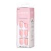 imageKISS imPRESS No Glue Mani Press On Nails Color Sandbox Pink Short Size Squoval Shape Includes 30 Nails Prep Pad Instructions Sheet 1 Manicure Stick 1 Mini FileShort