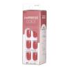 imageKISS imPRESS No Glue Mani Press On Nails Color Sandbox Pink Short Size Squoval Shape Includes 30 Nails Prep Pad Instructions Sheet 1 Manicure Stick 1 Mini FileShort