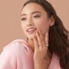 imageKISS imPRESS No Glue Mani PressOn Nails Color Serenity Medium Pink Medium Size Almond Shape Includes 30 Nails Prep Pad Instructions Sheet 1 Manicure Stick 1 Mini FileFlare