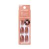 imageKISS imPRESS No Glue Mani PressOn Nails Color Serenity Medium Pink Medium Size Almond Shape Includes 30 Nails Prep Pad Instructions Sheet 1 Manicure Stick 1 Mini FileFlare