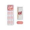 imageKISS imPRESS No Glue Mani PressOn Nails Color Serenity Medium Pink Medium Size Almond Shape Includes 30 Nails Prep Pad Instructions Sheet 1 Manicure Stick 1 Mini FileInstinct
