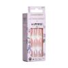 imageKISS LoveShackFancy x imPRESS PressOn Manicure Limited Edition Style quotBlushing Lavenderquot Medium Almond Pink PressOn Nails Includes Prep Pad Mini Nail File Cuticle Stick ampamp 30 Fake Nails