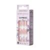 imageKISS LoveShackFancy x imPRESS PressOn Manicure Limited Edition Style quotBlushing Lavenderquot Medium Almond Pink PressOn Nails Includes Prep Pad Mini Nail File Cuticle Stick ampamp 30 Fake Nails