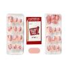 imageKISS LoveShackFancy x imPRESS PressOn Manicure Limited Edition Style quotSunkissed Peachquot Short Square Pink PressOn Nails Includes Prep Pad Mini Nail File Cuticle Stick ampamp 30 Fake NailsPink