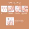 imageKISS imPRESS No Glue Mani Press On Nails  Simple Pleasure Nude Short Size Squoval Shape Includes 30 Nails Prep Pad Instructions Sheet 1 Manicure Stick 1 Mini File30 Count Pack of 1