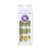 imageKISS imPRESS No Glue Mani Press On Nails Design Before Sunrise Green Short Size Squoval Shape Includes 30 Nails Prep Pad Instructions Sheet 1 Manicure Stick 1 Mini File