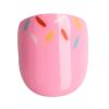 imageKISS imPRESS No Glue Mani Press On Nails Mini PressOn Manicure for Kids Super Duper Pink Kids Size Squoval Shape Includes 20 Fake Nails with Removable Application Tabs 1 Mini File