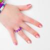imageKISS imPRESS No Glue Mani Press On Nails Mini PressOn Manicure for Kids Super Duper Pink Kids Size Squoval Shape Includes 20 Fake Nails with Removable Application Tabs 1 Mini File