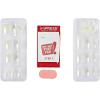 imageKISS imPRESS No Glue Pedi PressOn Toenails White Nails with Pearl Squoval Shape Includes 24 Nails Prep Pad 1 Manicure Stick 1 Mini File