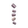 imageKISS imPRESS PressOn Manicure Nail Kit PureFit Technology Short PressOn Nails Square Flawless Includes Prep Pad Mini Nail File Cuticle Stick and 30 Fake Nails Purple and SilverPurple and Silver