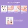 imageKISS imPRESS PressOn Manicure Premium Collection Fake Nails  Sweet Life Purple Jelly Squiggle Short ampamp Square Easy To Apply Super Hold Chip Proof Smudge Proof No Dry Time Durable  30 Count