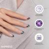 imageKISS imPRESS PressOn Manicure Premium Collection Fake Nails  Sweet Life Purple Jelly Squiggle Short ampamp Square Easy To Apply Super Hold Chip Proof Smudge Proof No Dry Time Durable  30 Count