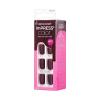 imageimPRESS Color PressOn Nails Halloween No Glue Needed Black Medium Coffin 33 CtHallowishes
