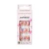 imageKISS LoveShackFancy x imPRESS PressOn Manicure Limited Edition Style quotSunkissed Peachquot Short Square Pink PressOn Nails Includes Prep Pad Mini Nail File Cuticle Stick ampamp 30 Fake NailsPink