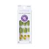 imageKISS imPRESS No Glue Mani Press On Nails Design Before Sunrise Green Short Size Squoval Shape Includes 30 Nails Prep Pad Instructions Sheet 1 Manicure Stick 1 Mini File