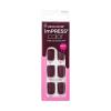 imageimPRESS Color PressOn Nails Halloween No Glue Needed Black Medium Coffin 33 CtHallowishes
