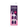 imageimPRESS Color PressOn Nails Halloween No Glue Needed Black Medium Coffin 33 CtLittle Monster
