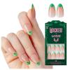imageWICKED X KISS PressOn Nails  Waterproof ChipResistant ampamp SmudgeProof 28 Count Fake NailThrillifying