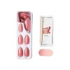 imageKISS imPRESS Color PressOn Manicure Fake Nails Ballroom  Short ampamp Square Solid White Ready To Wear Chip Proof Smudge Proof No Dry Time Mini File ampamp More  30 CountSweet Aroma