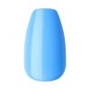 imageKISS imPRESS Color PressOn Manicure Fake Nails Ballroom  Short ampamp Square Solid White Ready To Wear Chip Proof Smudge Proof No Dry Time Mini File ampamp More  30 CountSerene Blue