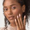 imageKISS imPRESS No Glue Mani Press On Nails  Serendipity Pink Medium Size Coffin Shape Includes 30 Nails Prep Pad Instructions Sheet 1 Manicure Stick 1 Mini File