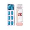 imageKISS imPRESS Color PressOn Manicure Gel Nail Kit PureFit Technology Short Length Beach Waves PolishFree Solid Color Mani Includes Prep Pad Mini File Cuticle Stick and 30 Fake Nails