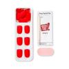 imageimPRESS KISS Color PressOn Manicure Fake Nails Rising Sun  Short Length Matte PolishFree Solid Color Mani Includes Prep Pad Mini File Manicure Stick and 30 Fake Nails