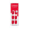 imageimPRESS KISS Color PressOn Manicure Fake Nails Rising Sun  Short Length Matte PolishFree Solid Color Mani Includes Prep Pad Mini File Manicure Stick and 30 Fake Nails