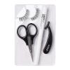 imageKISS Glueliner False Eyelashes Glue Liner 10 mm Includes 1 Pair Of Lash 1 Glue Liner 1 Scissors 1 Applicator Travel Pouch Contact Lens Friendly Easy to Apply Reusable Strip Lashes