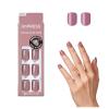 imageKISS imPRESS No Glue Mani Press On Nails Color Try Gray Gray Short Size Squoval Shape Includes 30 Nails Prep Pad Instructions Sheet 1 Manicure Stick 1 Mini FilePetal Pink